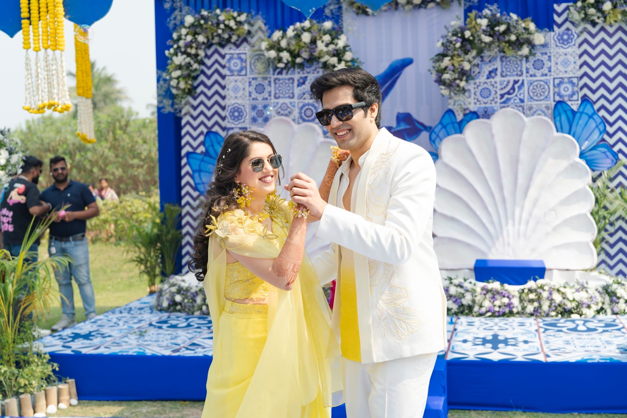 Haldi ceremony decor